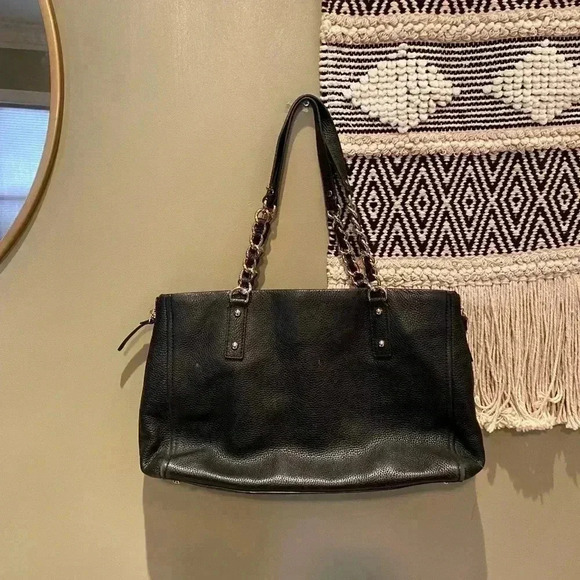 KATE SPADE LEATHER BLACK BAG PURSE - Picture 11 of 11
